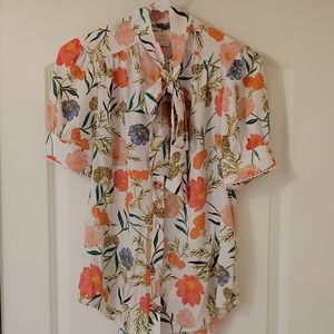 Kate Spade Floral Blouse